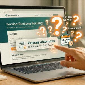 Widerrufsbutton